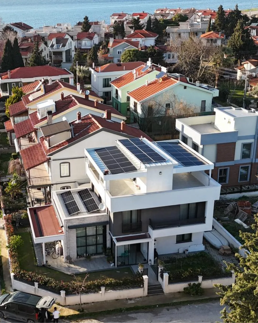 Çanakkale Hibrit Villa ve Isı Pompası Projesi — görsel 01