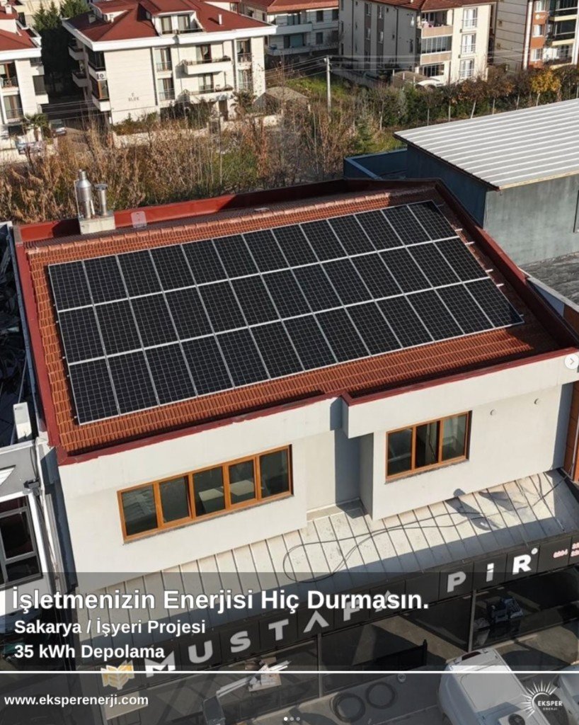 Eksper Enerji güneş enerjisi kurulum referansı